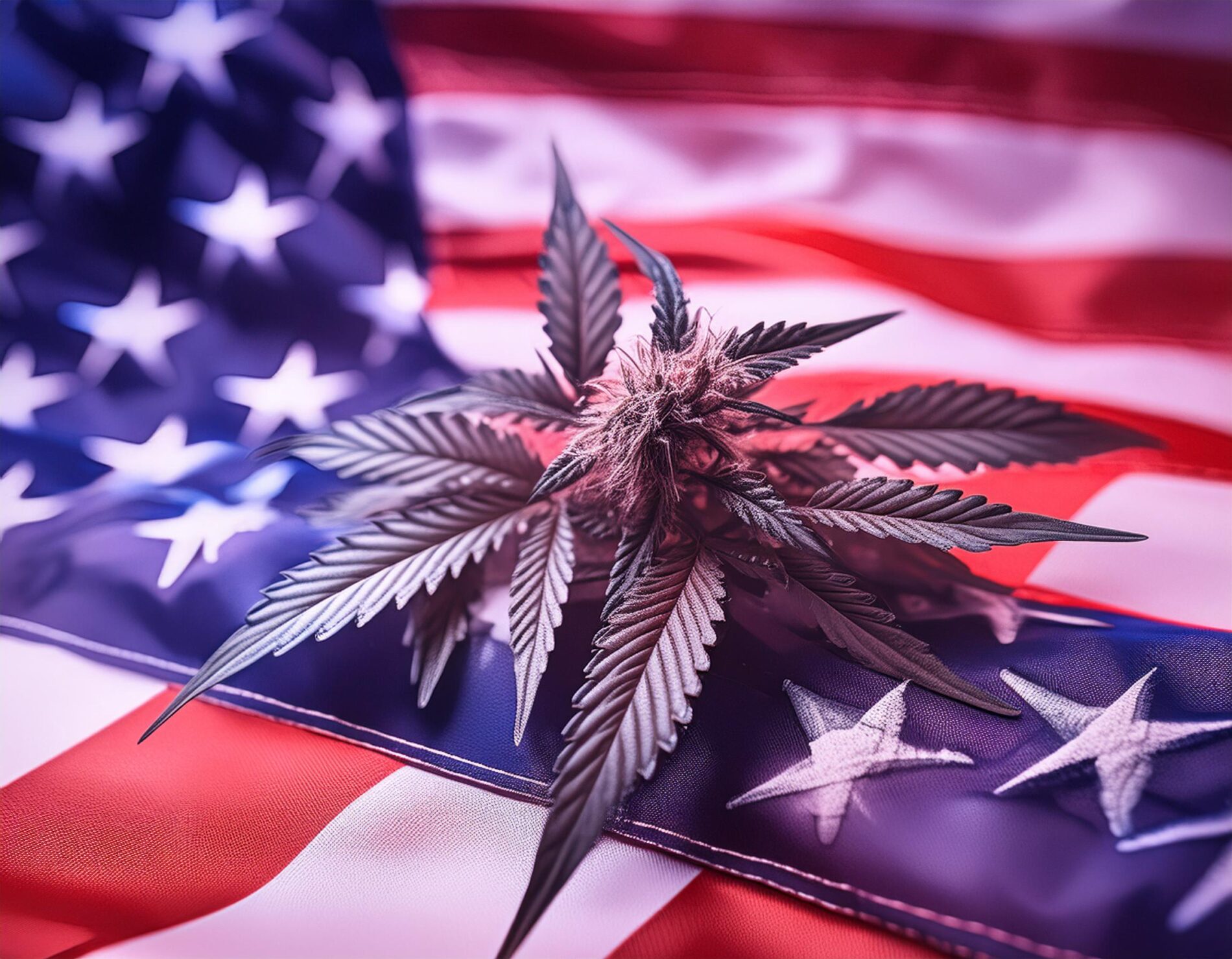 Firefly cannabis, USA flag 8600